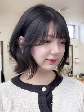 ビュー フクオカ(VIEW FUKUOKA) くびれボブ/顔まりカット/レイヤーカット/ミディアム