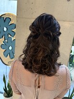 レジュアル(RESSUAL) ハーフアップヘアセット