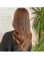 ビスイル 秋葉原店(Vis ill) 髪質改善ブラウンレイヤーカットベージュショコラブラウン
