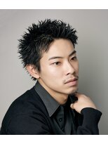 オーシャントーキョー ホワイト 原宿(OCEAN TOKYO WHITE)&nbsp;スパイキーショートベリーショート短髪アップバングフェード