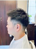 【20代男性】ロンドンショートツーブロック（大宮/バーバー）