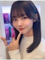 トロン(tronc) #なんば#おくれ毛#顔まわりカット#前髪カット#小顔カット