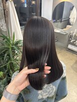 リラクオーレ 三宮 元町(LIRA CUORE)&nbsp;ショコラブラウン×髪質改善縮毛矯正