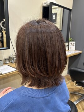 アルター(aL ter) イメチェン/ピンクベージュ/アンブレラ カラー/前髪/鎌取