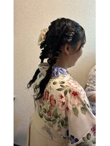 ループウエスト(LOOP WEST)&nbsp;卒業式ヘアセット 0329