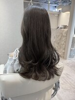 カラフクオカ 薬院駅前(Cara FUKUOKA)&nbsp;ヘーゼルグレージュ&レイヤーカット《福岡透明感カラー》