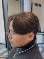 リード 渋谷店(REEED) MEN'S HAIR/刈り上げセンターパート