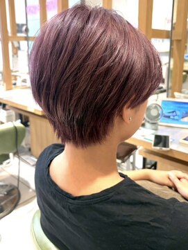 アース モード 新小岩店(EARTH/M) カシスモーヴ×ショート
