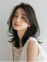 コトンアトリエ 人形町(COTON atelier)&nbsp;ダークパープル/ナチュラルショート/ミルクブラウン/夏/人形町駅