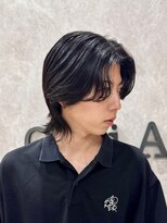 ガイア フォー ヘアー(GAiA for hair) 縮毛矯正×メンズウルフ【GAiA for hair】