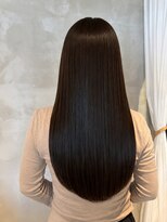 キリ 逗子(kiri) 逗子葉山前髪ストレートミディアム髪質改善ストレートパーマM184