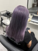 アイスプロドバイブルーム 木更津店(ice prod by bloom)&nbsp;ダークパープル/ナチュラルショート/夏のヘアアレンジ/木更津