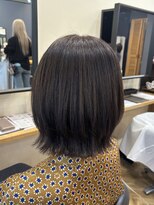 アルター(aL ter)&nbsp;黒髪メルティカラー ウルフミディシースルーバング 鎌取