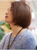 定番ショートボブスタイル