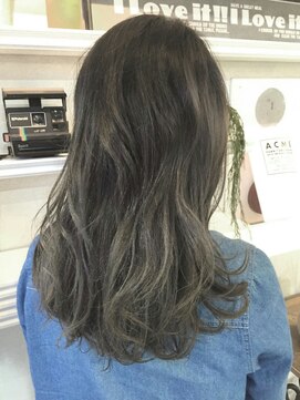 エイミー(Aimee) Aimee ランダムカール×ダークグレージュ