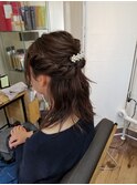 やるあみハーフアップ☆【ARISHIA hair 那珂】