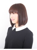 大人可愛いボブ