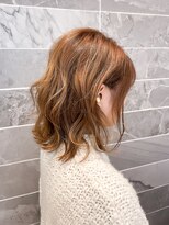 オーブ ヘアー トラッド 京都四条河原町店(AUBE HAIR trad) 【AUBE HAIR】ウルフレイヤー_カーキベージュ