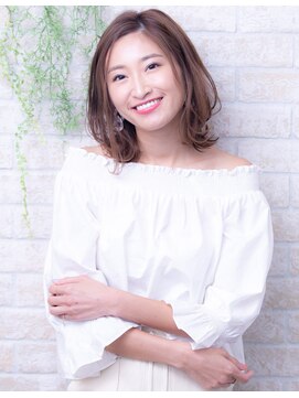 ヘアーアートシフォン 池袋西口店(Hair art chiffon) ショートウルフセミウェットウェーブ艶カラーユニセックス濡れ髪