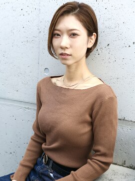 バース(BIRTH) 大人かわいいテラコッタショートボブ　7