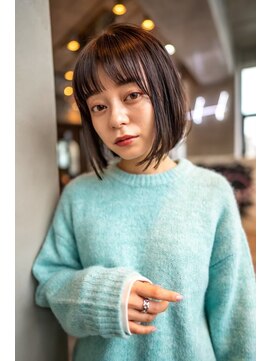 オースティン 錦糸町(AUSTIN) AUSTIN☆大人かわいい前髪セシルカットココアブラウンネオウルフ