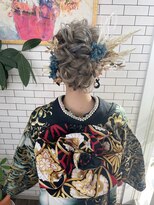 リール(THE RIRE.)&nbsp;＊THE  RIRE. 成人式×もこもこアップアレンジ＊