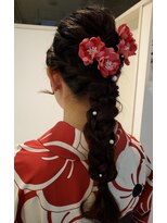 フェイバリット ビューティ ヨシミ(Favorite Beauty YOSHIMI)&nbsp;袴の着付け＆ヘアアレンジ