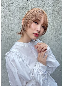 アッシュ 八王子店(Ash) ウルフ×髪質改善×ハイトーン