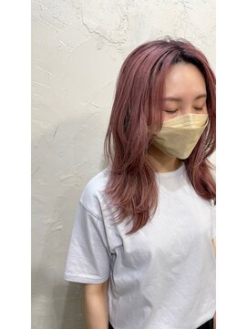 ヘアーサロン 6(hair salon) ピンクベージュ