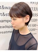 【morio札幌】札幌ショート　大人かわいい耳かけショート