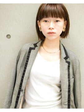 アントワープトーキョー(antwerp TOKYO) 韓国白髪ぼかしハイライトベージュ縮毛矯正髪質改善白髪染め