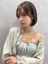 エジョン 幡ヶ谷店(Aejon)&nbsp;チョコレート大人ガーリー小顔プリカールデザインカラー