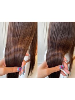髪が綺麗に見えるヘアスタイルはミディアム、ロングがオススメ◎ショート、ボブもお任せください！
