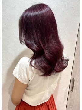 アッシュ 八王子店(Ash) 韓国ヘア/髪質改善/カシスピンク/ブリーチ/ケアブリーチ