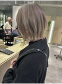 レイヤーボブ くびれボブ ボブ レイヤーカット ミディアムヘアー