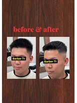 バーバーティー(Barber Tt)&nbsp;濡れパンフェード