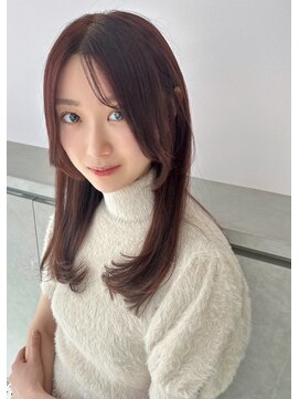 ユーフォリア エヌ 池袋サンシャイン通り店(Euphoria +n) 10代20代30代人気/ヘルシーレイヤー顔まわりカット