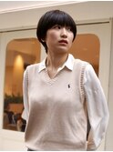 マッシュショート/ショートカット /耳かけショート