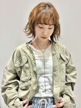 シーア(ciia) ボブパーマ/ベージュボブ