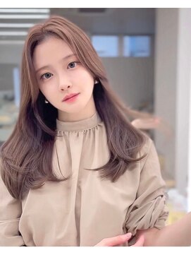 コア 表参道(COA) レイヤーカット/ウエットヘア/オリーブベージュ/表参道/表参道駅