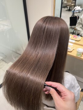 ファムバイアヴァンス(Femme by AVANCE.) 髪質改善カラー×ミルクティーベージュ