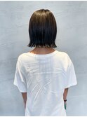 切りっぱなしボブ