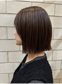 【簡単スタイリング】切りっぱなしボブ
