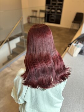 アオ(ao.) ブリーチなしピンクラベンダー