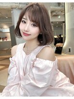 プアメリア 名古屋(Puamelia)&nbsp;ゆるふわボブ　ダブルカラー