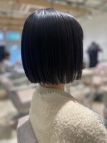 ボブ×ブルーブラック