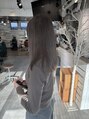 ヘアー ガーデン ルノン(Hair Garden Lunon) グレージュ、グレーベージュカラーが好きです