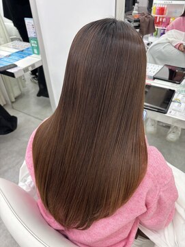 ブラウン(Brown) 大人気！髪質改善ストレート