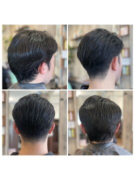 テラス(Terrace) クセを生かした刈り上げツーブロック