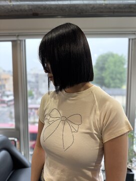 ヘアースタジオゼン アドバンス(hair studio Zen advance) 切りっぱなしボブ